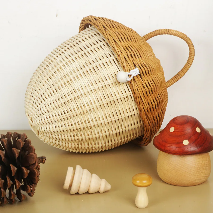 Уличные корзины для пикника, с – обзор и цена Rattan Plant Basket