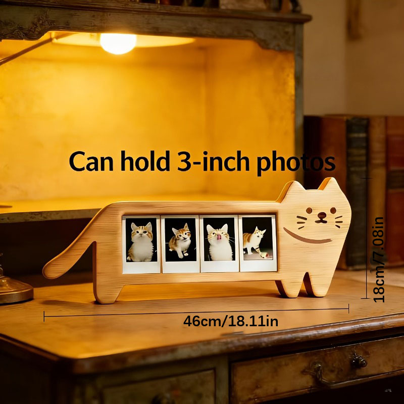 Деревянная фоторамка в форме ж – обзор и цена Bamboo Photo Frame