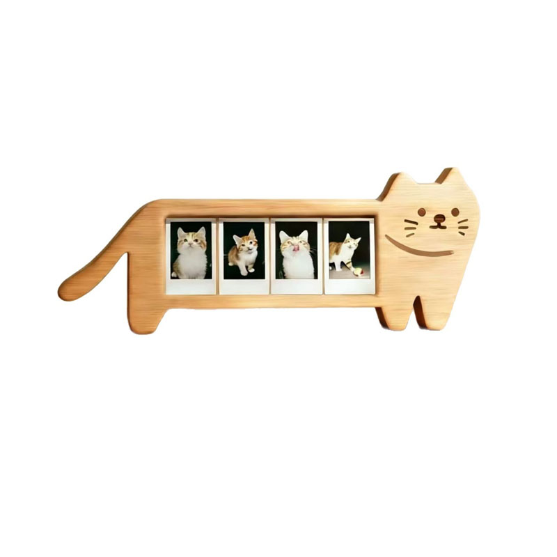 Деревянная фоторамка в форме ж – обзор и цена Bamboo Photo Frame