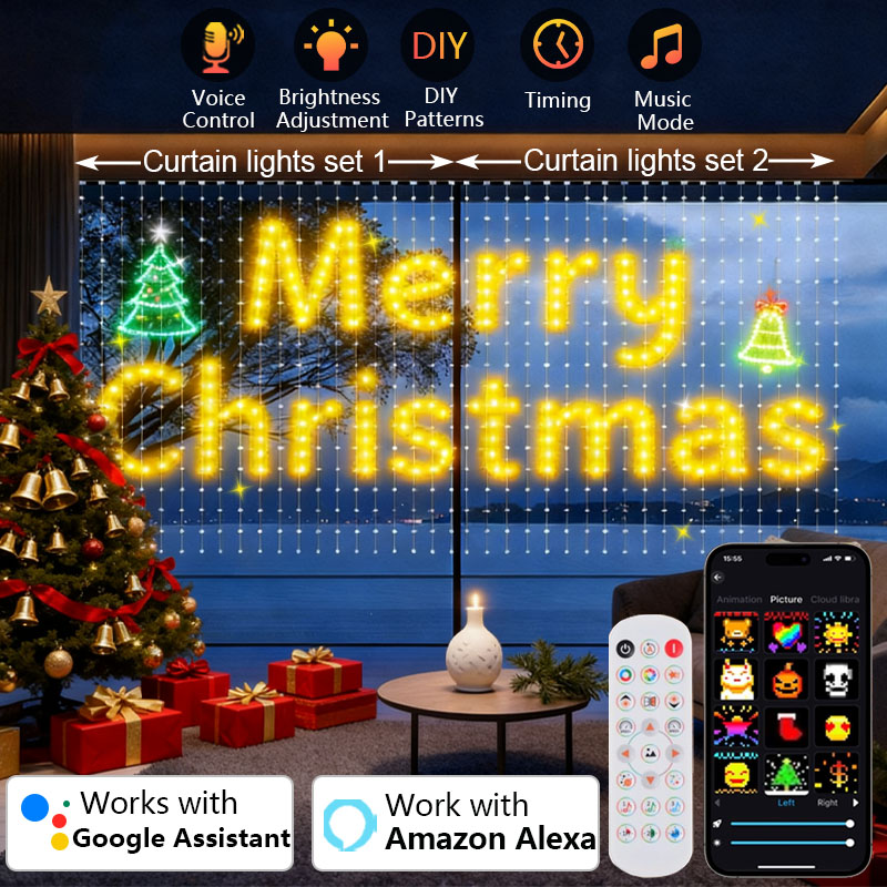 1/2 шт., 400 светодиодов, умны – обзор и цена Home Decor Free App
