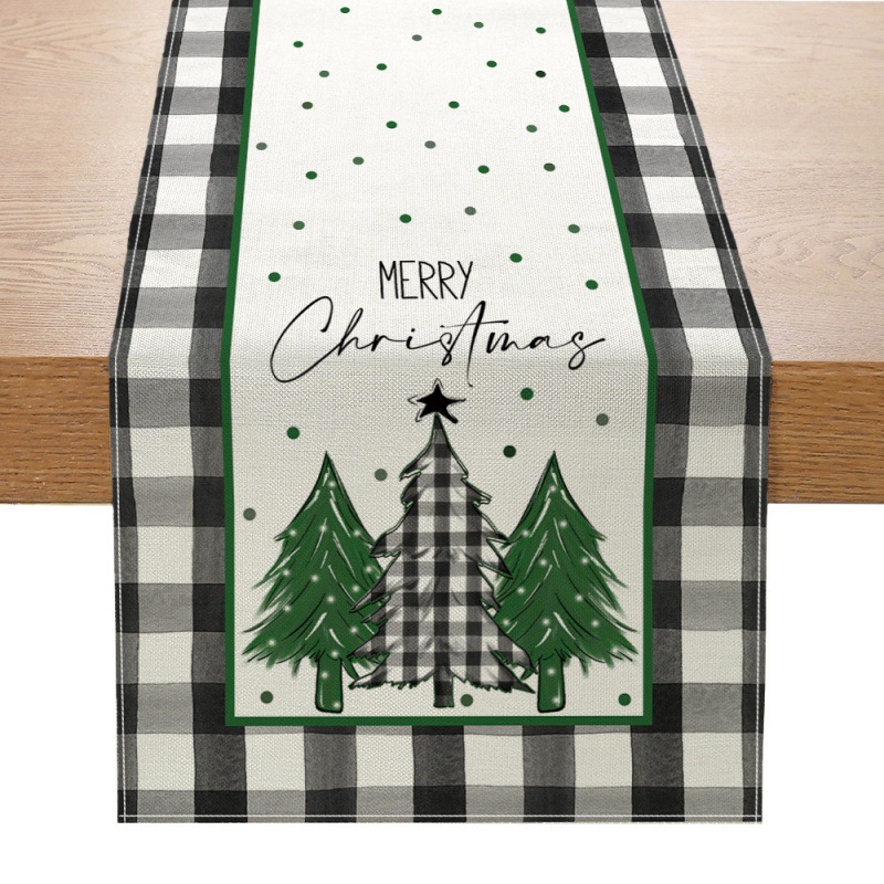 Рождественская настольная доро – обзор и цена Linen Table Runner