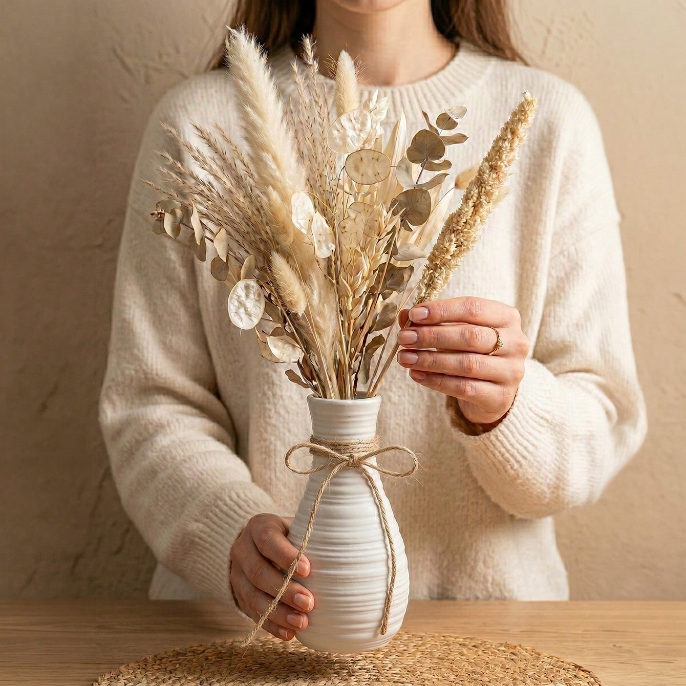 1 шт. Ваза в стиле бохо с гори – обзор и цена Pampas Grass Decor