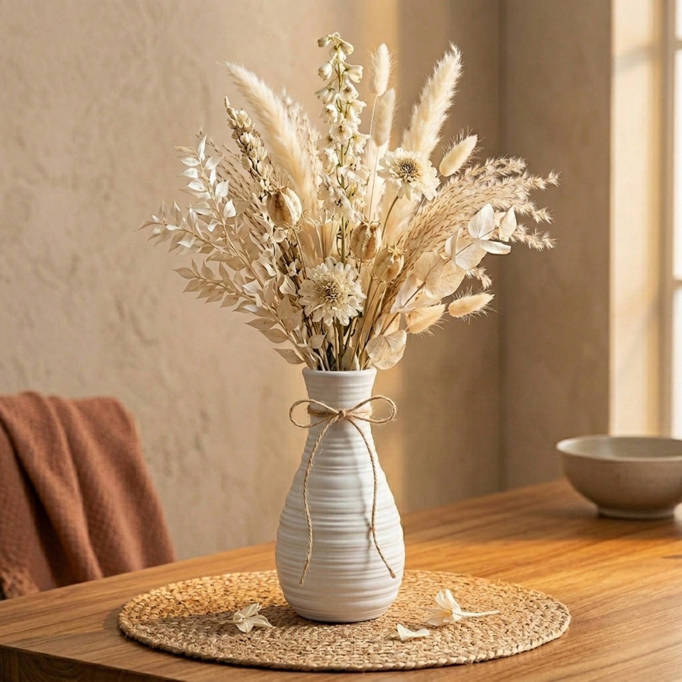 1 шт. Ваза в стиле бохо с гори – обзор и цена Pampas Grass Decor