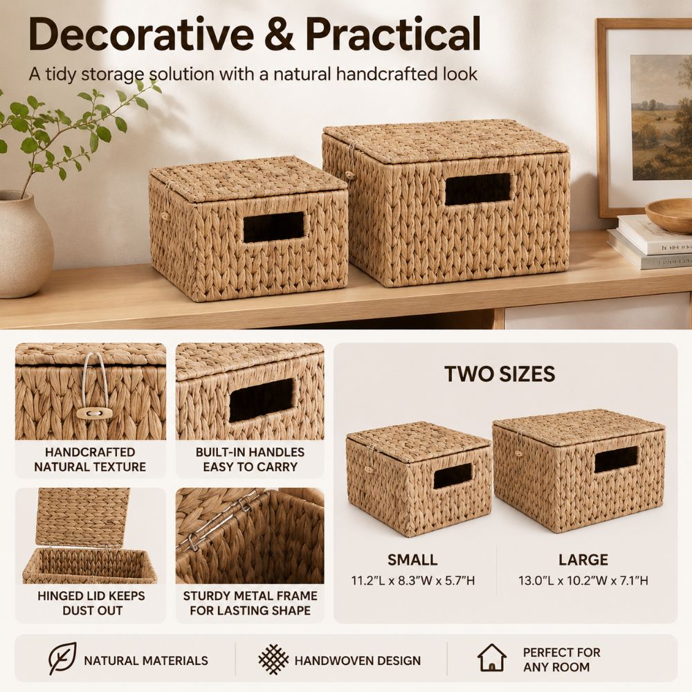 Плетеная корзина для хранения  – обзор и цена Rattan Plant Basket