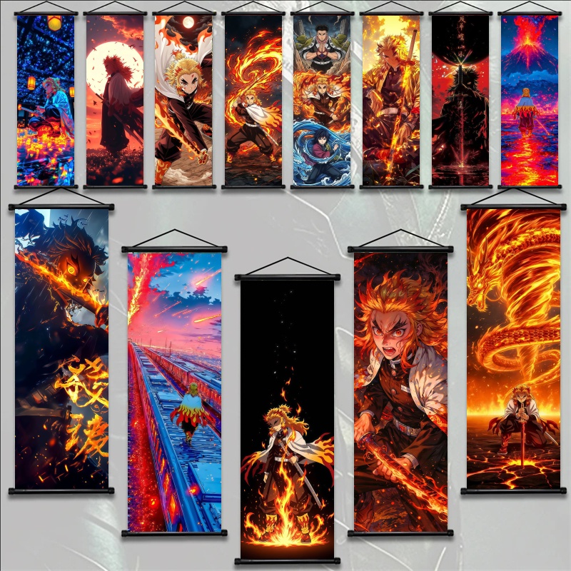 Аниме-постер Demon Slayer: Кёд – обзор и цена Home Decor Theme