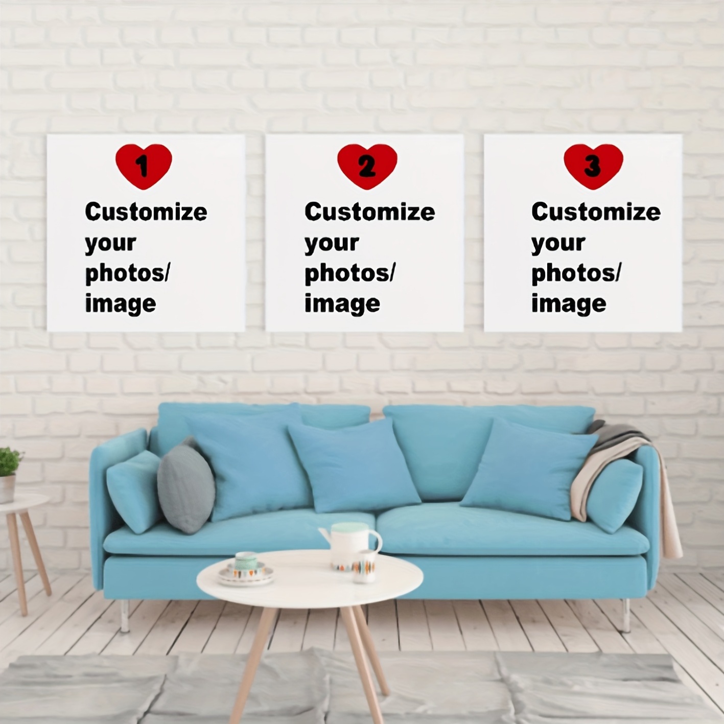 3 шт./компл., квадратный холст – обзор и цена Home Decor Theme