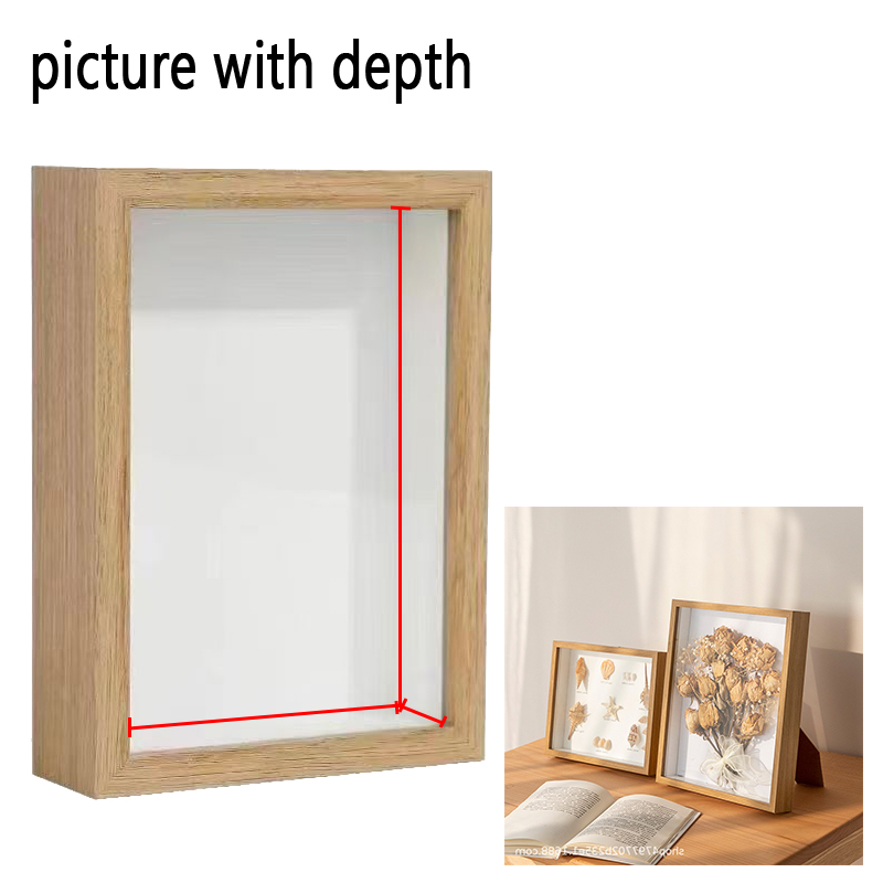 3D деревянные фоторамки глубин – обзор и цена Bamboo Photo Frame