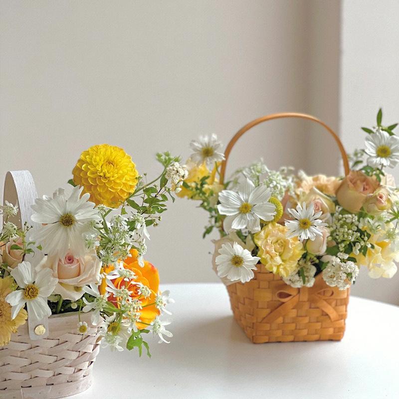 Новая плетеная корзина из ивов – обзор и цена Rattan Plant Basket