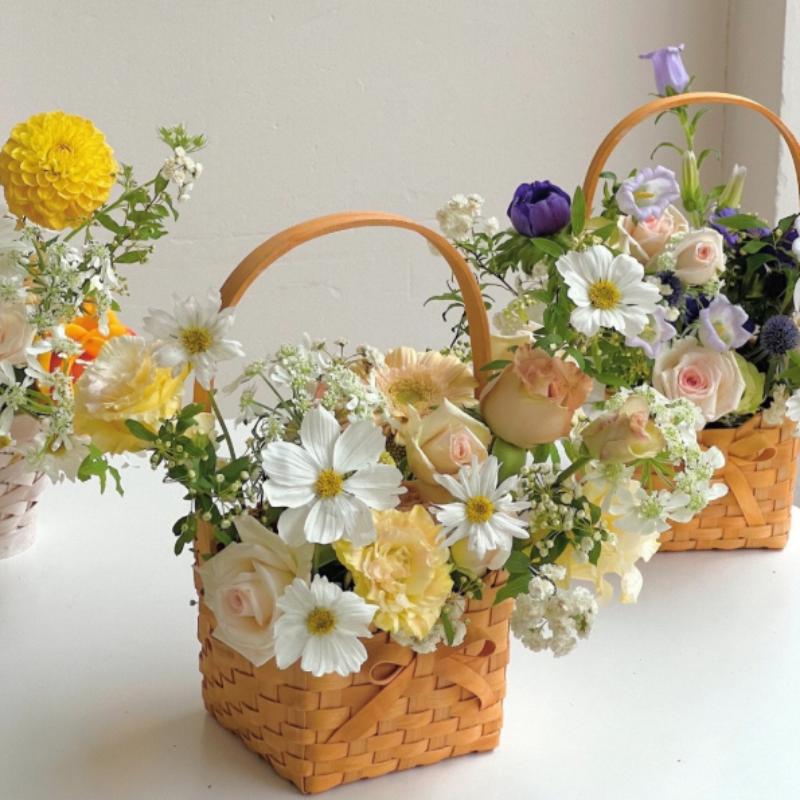 Новая плетеная корзина из ивов – обзор и цена Rattan Plant Basket