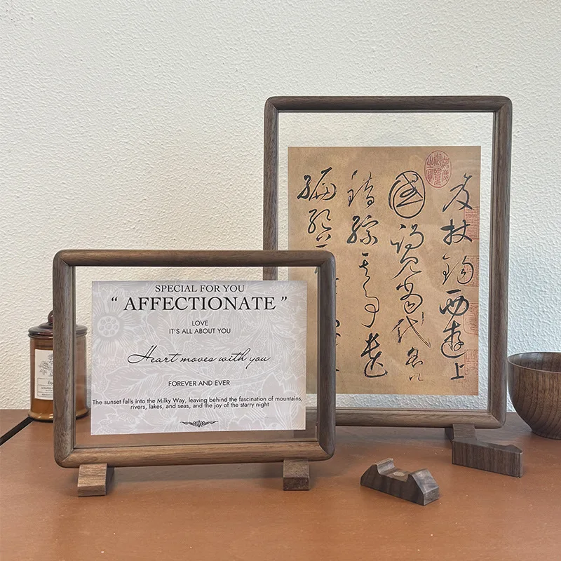 Премиальная двусторонняя магни – обзор и цена Bamboo Photo Frame