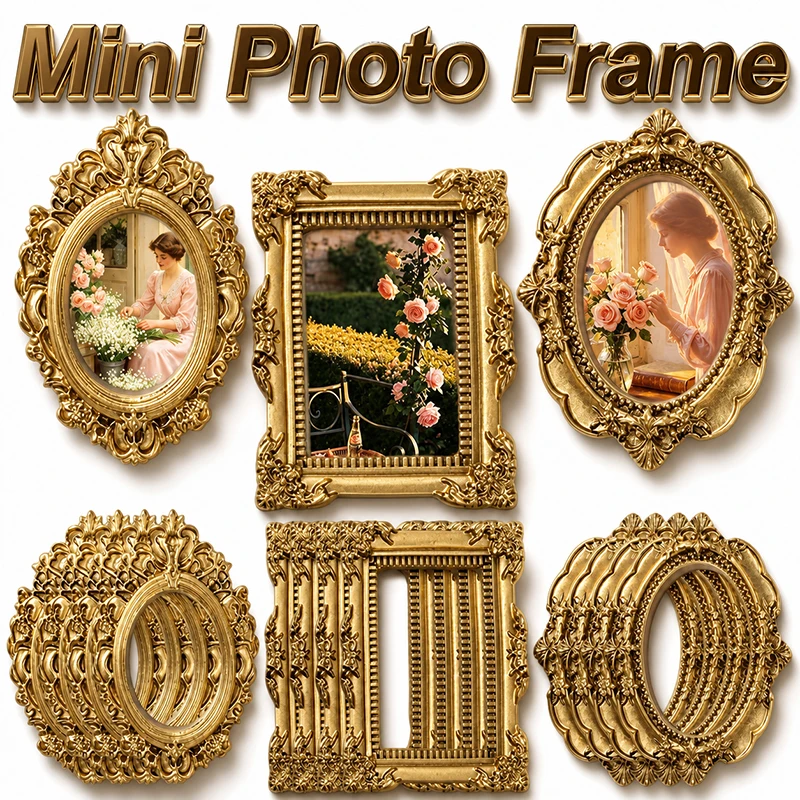 10/5 шт. винтажных мини-фотора – обзор и цена Bamboo Photo Frame
